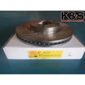 凱興國際 YDL打孔通風劃線碟盤MAZDA CX-5 2.0 12~年 /馬六 13~17年 前碟盤 297mm雙