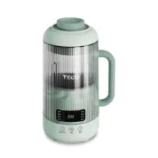 (店+)【TECO 東元】多功能蔬果破壁冷熱調理豆漿機/破壁機/果汁機/快煮壺/輔食機(XYFYS011G) 降噪隔音防護雙重罩，柔音防溢