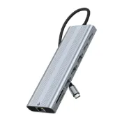 十四合一Type-C擴展塢 HDMI4K120Hz 三屏異顯拓展塢usb3.0集線器【北歐居家生活】