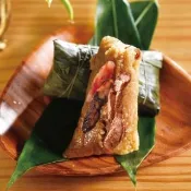【南門市場立家】*湖州臘味鮮肉粽5顆(200g/顆;端午節肉粽)