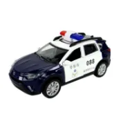 888ezgo 888便利購 1:32 合金SUV休旅台灣警車車模型(聲光迴力車門可開)(ST)