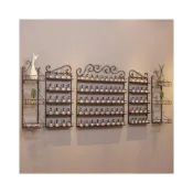 (店+)壁掛 指甲油架子 指甲油展示架 展示架 美甲鐵藝 置物架 化妝 收納 架子 美甲掛架 美甲展示架 架子 鐵架子