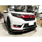 現貨 HONDA 五代 CRV RF包 直上 競速版 水轉印卡夢 前下巴 前鏟 前定風翼 前擾流板 下擾流板 保險桿 改