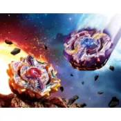 戰鬥陀螺 B-00 神世代 日月 雙蝕明神 7鐵 S環 U軸 全新 絕版品 景品 爆裂世代 日版 應募品