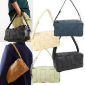 BOTTEGA VENETA 寶緹嘉 BV 大格編織 Brick [官網最高$99400] 小牛羊皮肩背包-4色可選