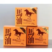 日本北海道熊牧場藥用馬油，，
