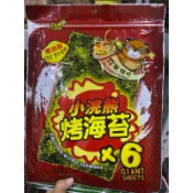泰國小浣熊烤海苔海苔片焦糖原味/辣味50g