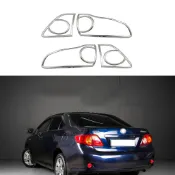 kevan優選-2026新款-適用於豐田2008卡羅拉COROLLA 尾燈罩高品質電鍍件後燈框改裝