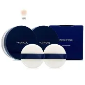 【MIKIMOTO 御木本】MOONPEARL月珍珠蜜粉6.5g*2-附粉撲.雙瓶組(專櫃公司貨)