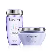 【KERASTASE 巴黎卡詩】燦金絕色洗護限定組 (洗髮精+髮膜/去黃/矯色/護色/染後/染髮)