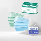 MEDTECS 美德醫療 Surgical Face Mask 美德手術防護口罩 標準二級手術口罩(藍色/綠色)