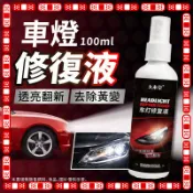 【去黃變透亮】大燈還原劑 車燈修復液 大燈修復液 汽車大燈霧化還原劑 車燈翻新 燈殼老化 大燈鍍膜劑 汽車大燈修復液