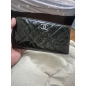 200%立闆購買 香奈兒漆皮長夾