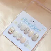 【客製】手工穿戴甲 | 櫻花小貓 | No.S15