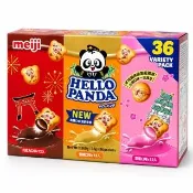 【Meiji 明治】貓熊夾心餅乾組35公克X36入(189590)