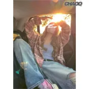 一萬個推薦！ 襯衫 女生襯衫 格子襯衫 防曬襯衫 襯衫外套 韓系穿搭 長版襯衫 寬鬆襯衫 復古襯衫 個性上衣 夏天外套