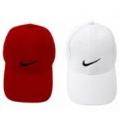 全新 現貨 NIKE GOLF 棒球帽 魔鬼氈 帽子 老帽 可調式 運動帽 高透氣高爾夫帽 基本 素面 白色、紅色