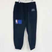 【DOKODEMO】NBA運動褲，黑色，M碼，古著。