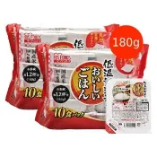 【IRIS】日本直送即食白飯 180g×20入裝(防災食品 微波飯 即食飯盒 米 日本米 微波食品 微波)