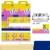  Gillette/吉列飛鷹不鏽鋼雙靣刀片 74--S刮鬍刀片刮鬍刀片100片