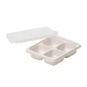 (店+)日本Bestco 日本製可微波備料分裝保鮮盒-30ml×4格-2入組 (備餐盒 分格備料盒 冷凍保鮮盒 分格保鮮盒 食物分裝盒)