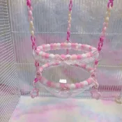 【小寵吊床】 蜜袋鼯窩 鸚鵡雙層吊床 壓克力倉鼠窩 金絲熊睡窩 多層寵物窩 小寵睡窩 鸚鵡吊床 倉鼠吊床 蜜袋鼯吊床