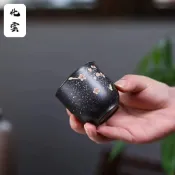 【化雲】宜興紫砂主人杯紫砂杯聞香杯品茗杯功夫茶具茶道零配