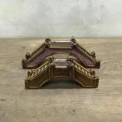 特價 WH12533【四十八號老倉庫】全新 早期 台灣 造景 陶偶 小橋流水 水族箱 水缸 魚池 庭園 分售 1只價