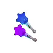 (店+)〔小島百貨〕演唱 派對用品 LED棒 附鈕扣電池 七彩閃光 星星棒 愛心棒 演唱會助威 LED發光棒 發光奶嘴