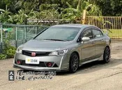 2007 CIVIC8 K12 1.8天窗 RR包 排氣管+閥門 XXR鋁圈