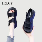 IELGY 羅馬涼鞋女新款休閒軟底沙灘鞋