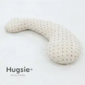 Hugsie 接觸涼感圖紋孕婦枕/孕婦舒壓側睡枕-字母【舒棉款】【一般尺寸Normal 】★衛立兒生活館★