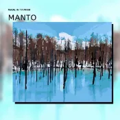 北海道美瑛池｜Manto【台灣製造】有釘好內框數字油畫