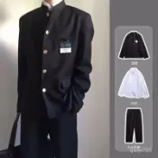 DK制服全套 中山裝 高中國中 男生校服 熱血高校風 西裝外套 班服團體服
