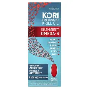 【iHerb】Kori, 全淨南極磷蝦油，多重益處 Omega-3，30 粒軟膠囊
