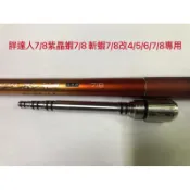 Ma Worksop 【馬氏工坊】 釣蝦竿配重白鐵尾塞胖達人7/8紫晶蝦7/8 斬蝦7/8改4/5/6/7/8專用