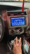 Nissan  Livina 安裝 日本 SANSUI 山水電氣株式會社 SA-6120 七吋多媒體影音主機 DVD ,