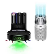 【dyson 戴森】RB05 Spot+Scrub Ai 掃拖機器人 + HJ10 噴射氣流空氣清淨機 (銀白色) (超值組)