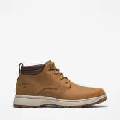 【Timberland】男款小麥色休閒防水中筒靴(A5SAM231)