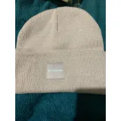 未使用 二手 古著 Columbia  淡紫粉  哥倫比亞 保暖帽 毛帽  size m 約 57cm  帽 帽子