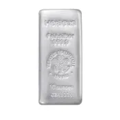 (行闊國際)10oz  10盎司 德國 賀利氏 heraeus  311公克 白銀條塊 (LBMA國際認證)