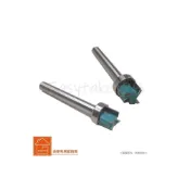 (店+)木工專用 矽酸後鈕刀 單培林3T(3刃) 6mm柄 刀長6mm(2分)修邊刀 木工刀 刀具 修邊刀 桃太郎 台灣品質保證