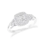 【AURORA 歐羅拉】GIA 50分 D VVS1 天然真鑽 PT950 鉑金台 鑽戒 嚮往