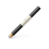 【Faber-Castell】Graf von Faber-Castell 繩紋鉛筆3入-黑(原廠正貨)