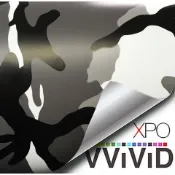 【VVIVID 消光雪地迷彩】改色膜 鑄造膜 汽機車貼膜 PVC PET 汽車包膜 車體包膜 車身包膜 貼紙【JY眾悅】