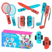 全球選品1館 生活百貨 10件套任天堂 Switch10合1體感運動套裝 switch Sports運動遊戲套