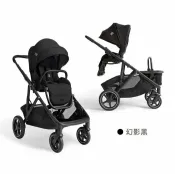 馨兒美嬰童館 奇哥Joie versiti 豪華擴充型推車(JBB10100D幻影黑) 16800元