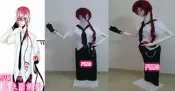 FWMS☆初音MIKU V家 山茶花重音Ted 性轉 全套衣裝配件COS造型假髮配飾COS衣服COSPLAY衣裝