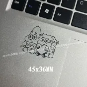 【熱銷免運】海綿寶寶派大星金屬貼手機平板筆記本電腦耳機裝飾貼 金屬貼紙 防水貼紙 行李箱貼紙 機車貼紙 卡通貼紙