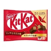 Nestle雀巢 KitKat 可可風味餅乾 11枚入【Donki日本唐吉訶德】